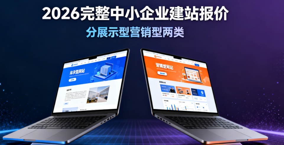 2026完整中小企业建站报价