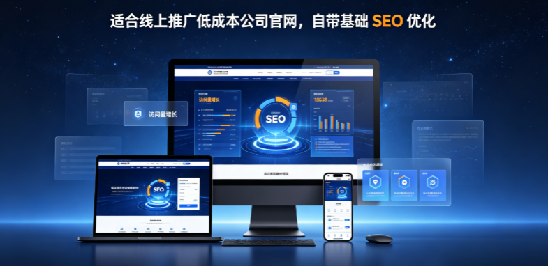 线上推广低成本公司官网